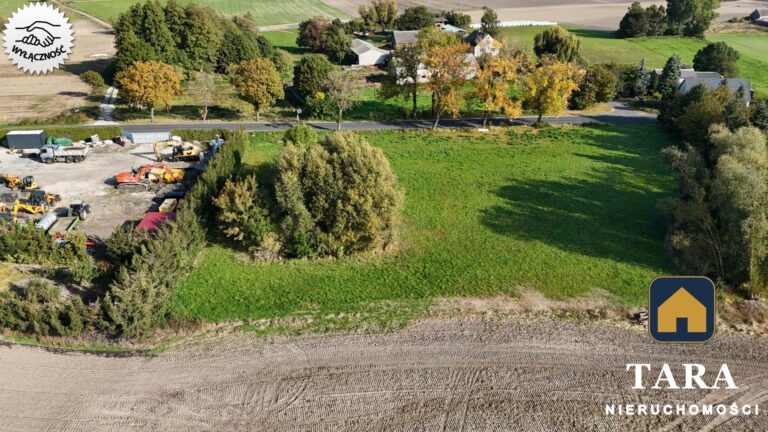 Działka 5 800 m² pod zabudowę zagrodową – Zalesie koło Rogowa
